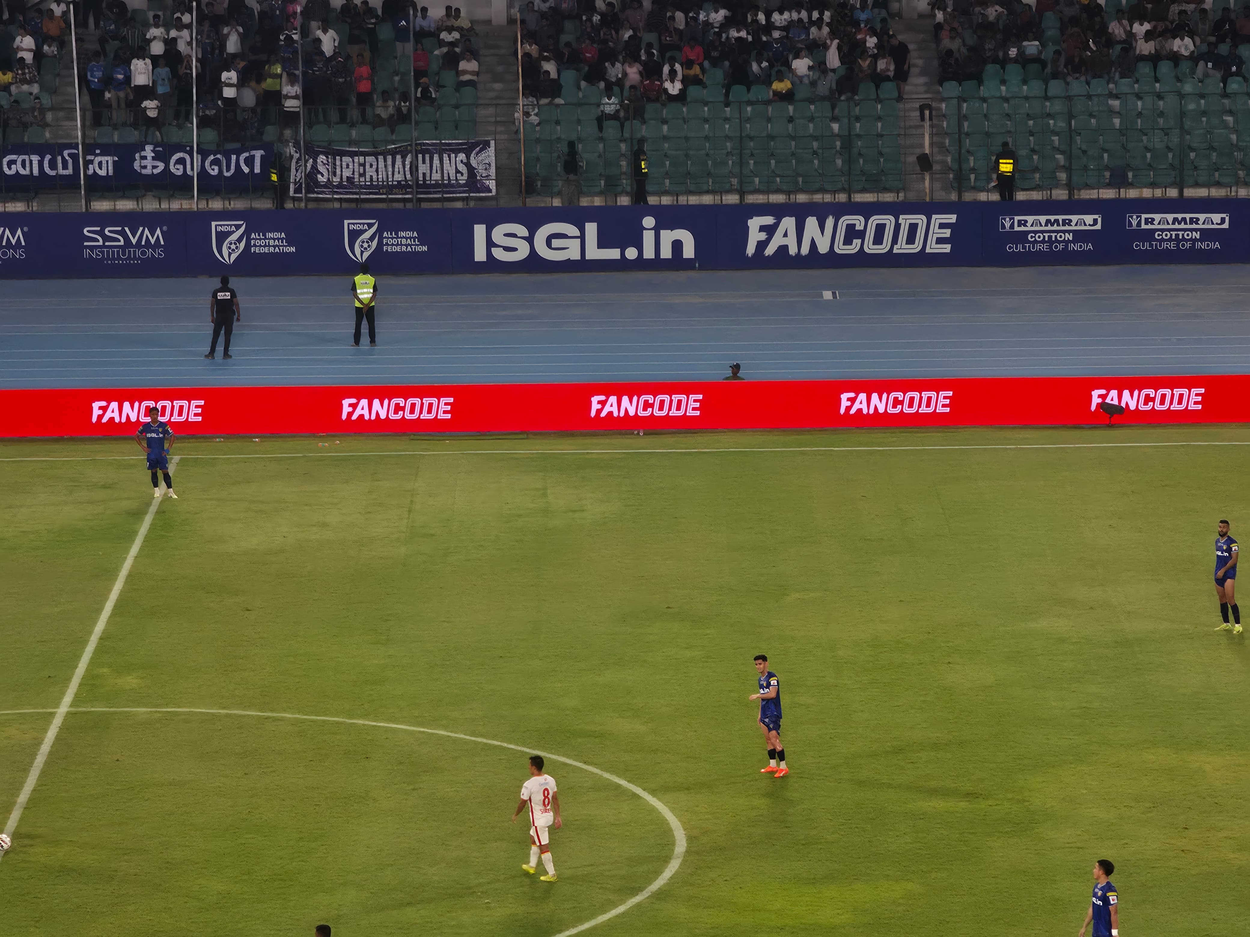 PiX sideline display during live play